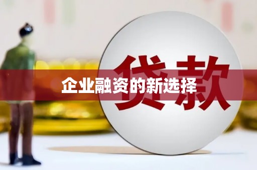 鼎城企业融资的新选择