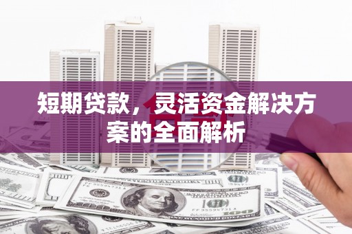 鼎城短期贷款，灵活资金解决方案的全面解析
