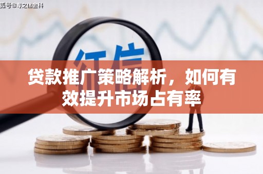 鼎城贷款推广策略解析，如何有效提升市场占有率