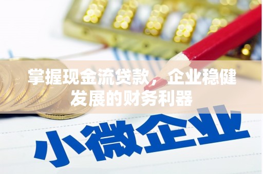 鼎城掌握现金流贷款，企业稳健发展的财务利器