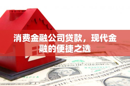 鼎城消费金融公司贷款，现代金融的便捷之选