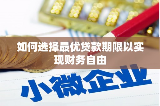 鼎城如何选择最优贷款期限以实现财务自由