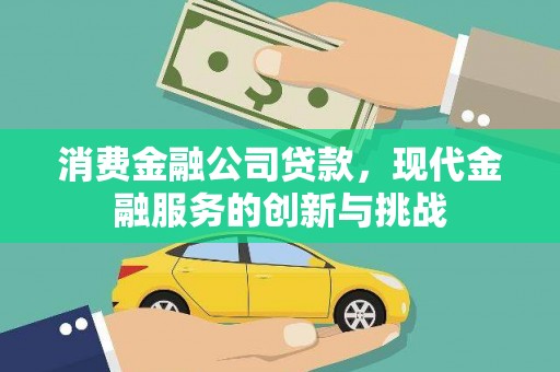 鼎城消费金融公司贷款，现代金融服务的创新与挑战
