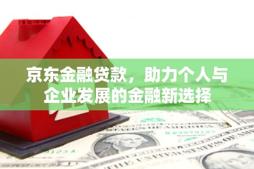 鼎城京东金融贷款，助力个人与企业发展的金融新选择
