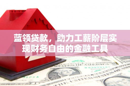 鼎城蓝领贷款，助力工薪阶层实现财务自由的金融工具