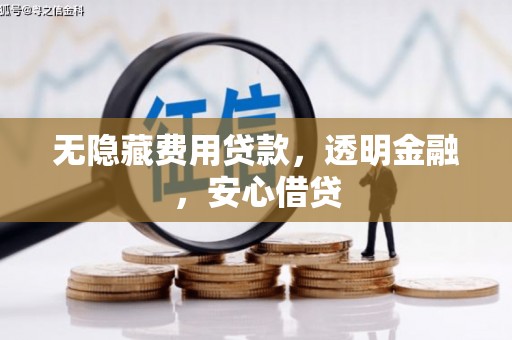 鼎城无隐藏费用贷款，透明金融，安心借贷