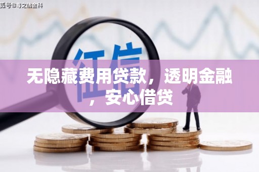 鼎城无隐藏费用贷款，透明金融，安心借贷