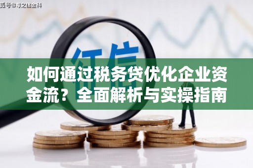 鼎城如何通过税务贷优化企业资金流？全面解析与实操指南