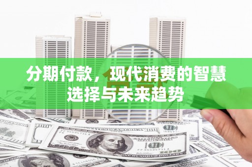 鼎城分期付款，现代消费的智慧选择与未来趋势