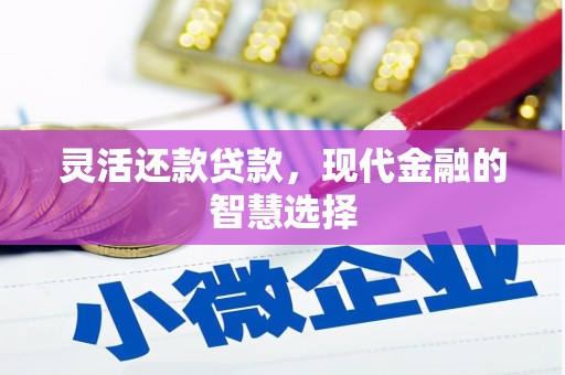 鼎城灵活还款贷款，现代金融的智慧选择