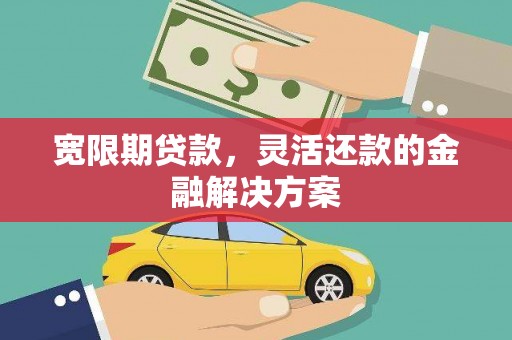 鼎城宽限期贷款，灵活还款的金融解决方案