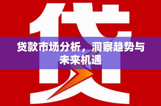鼎城贷款市场分析，洞察趋势与未来机遇
