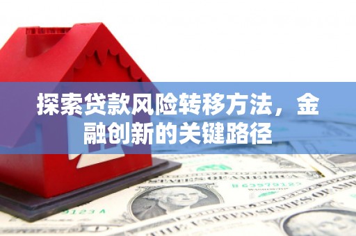 鼎城探索贷款风险转移方法，金融创新的关键路径