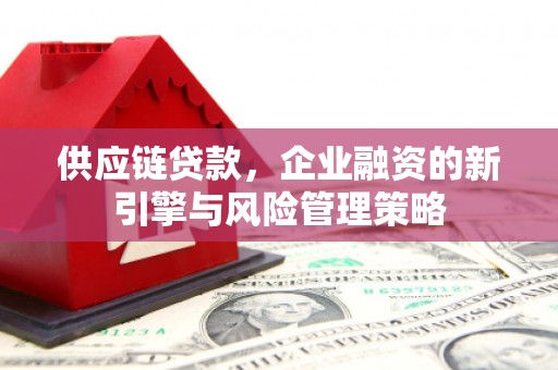 鼎城供应链贷款，企业融资的新引擎与风险管理策略
