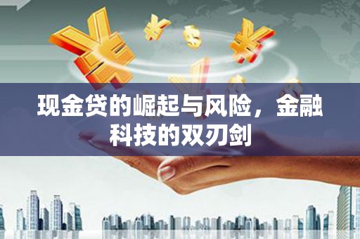 鼎城现金贷的崛起与风险，金融科技的双刃剑