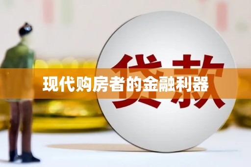 鼎城现代购房者的金融利器