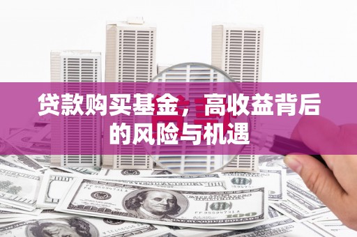 鼎城贷款购买基金，高收益背后的风险与机遇